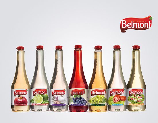 Packaging - Desenvolvimento de Rótulo - Linha de Vinagres Belmont